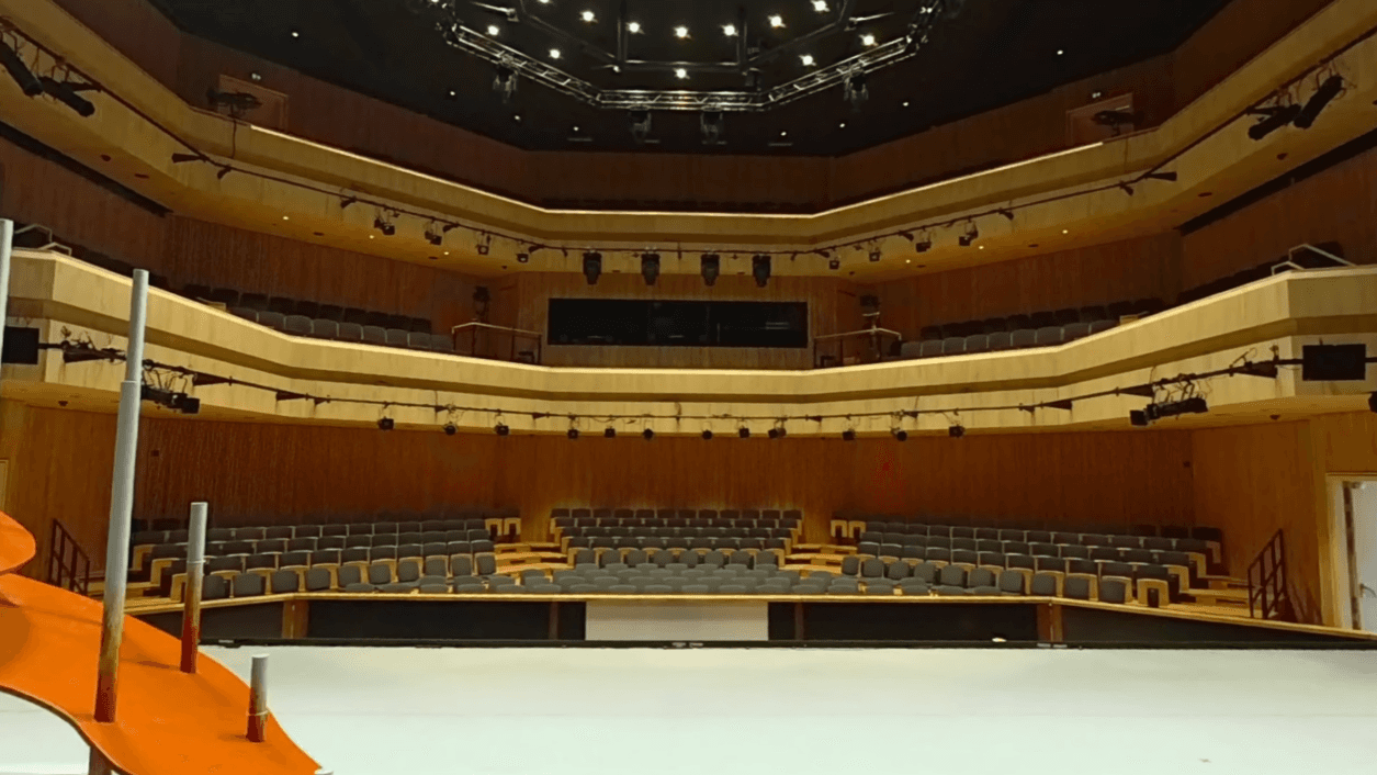 Portrait of portfolio creator – back view