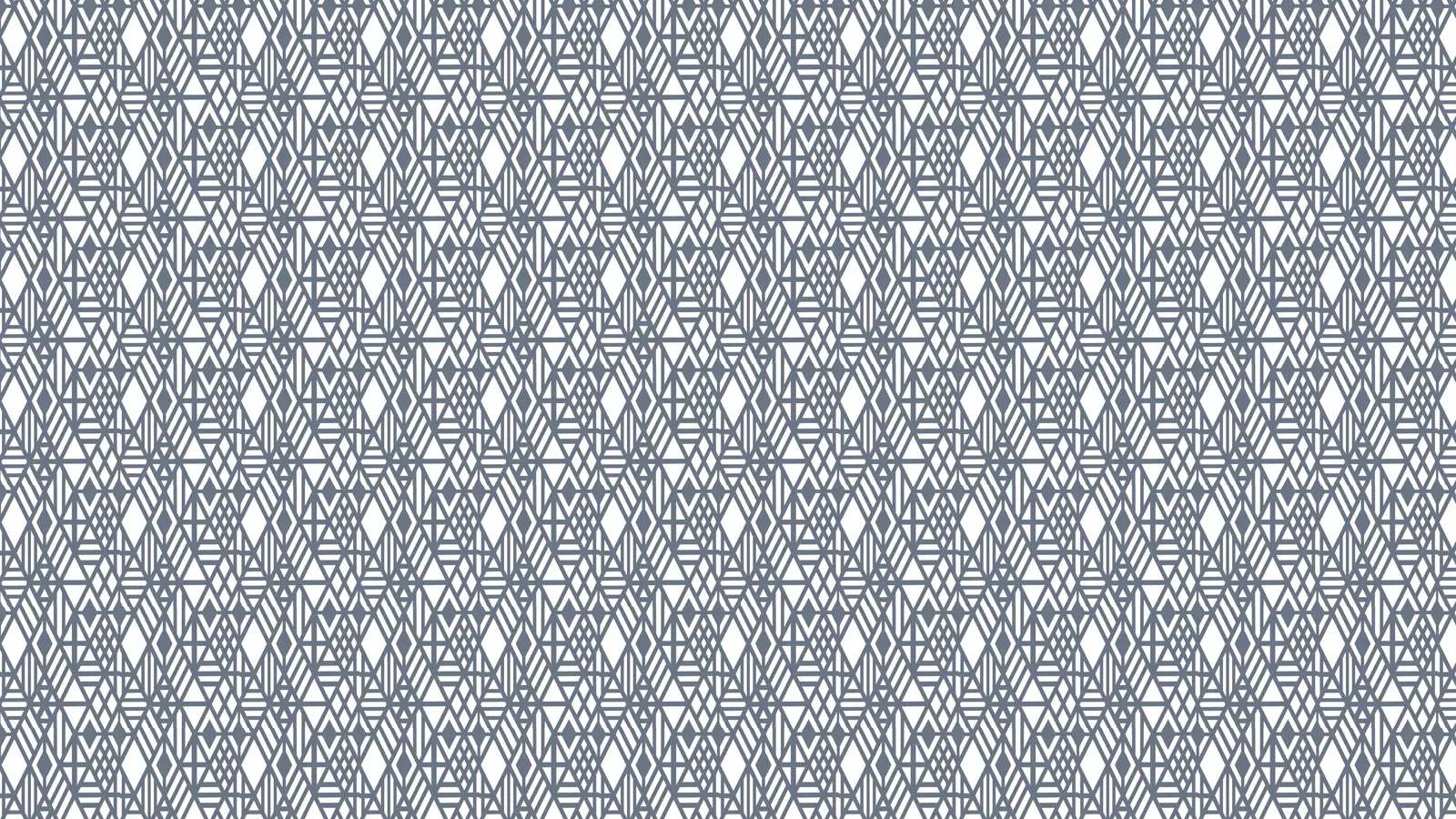 Grey geometric pattern of interlocking diamonds and triangles.