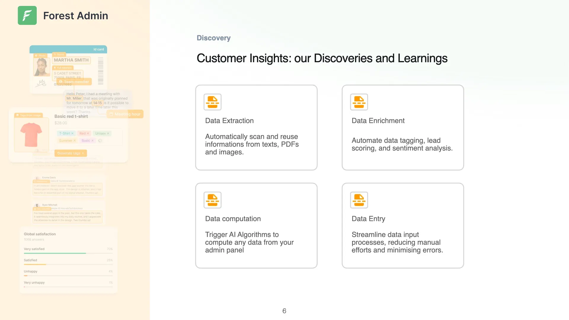 How Forest Admin customers use AI