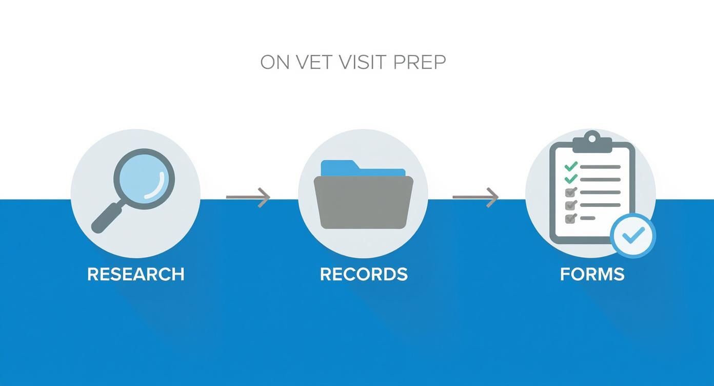 Infographic about pet travel certificate usda