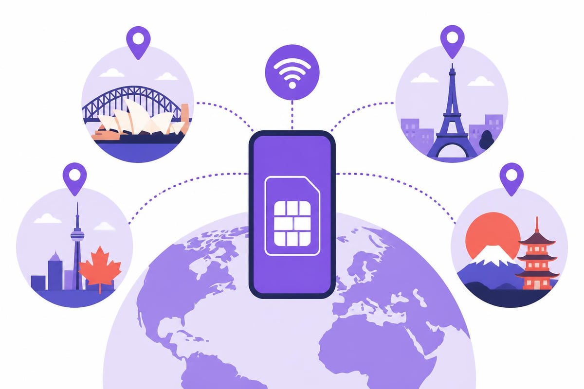 Global eSIM connectivity