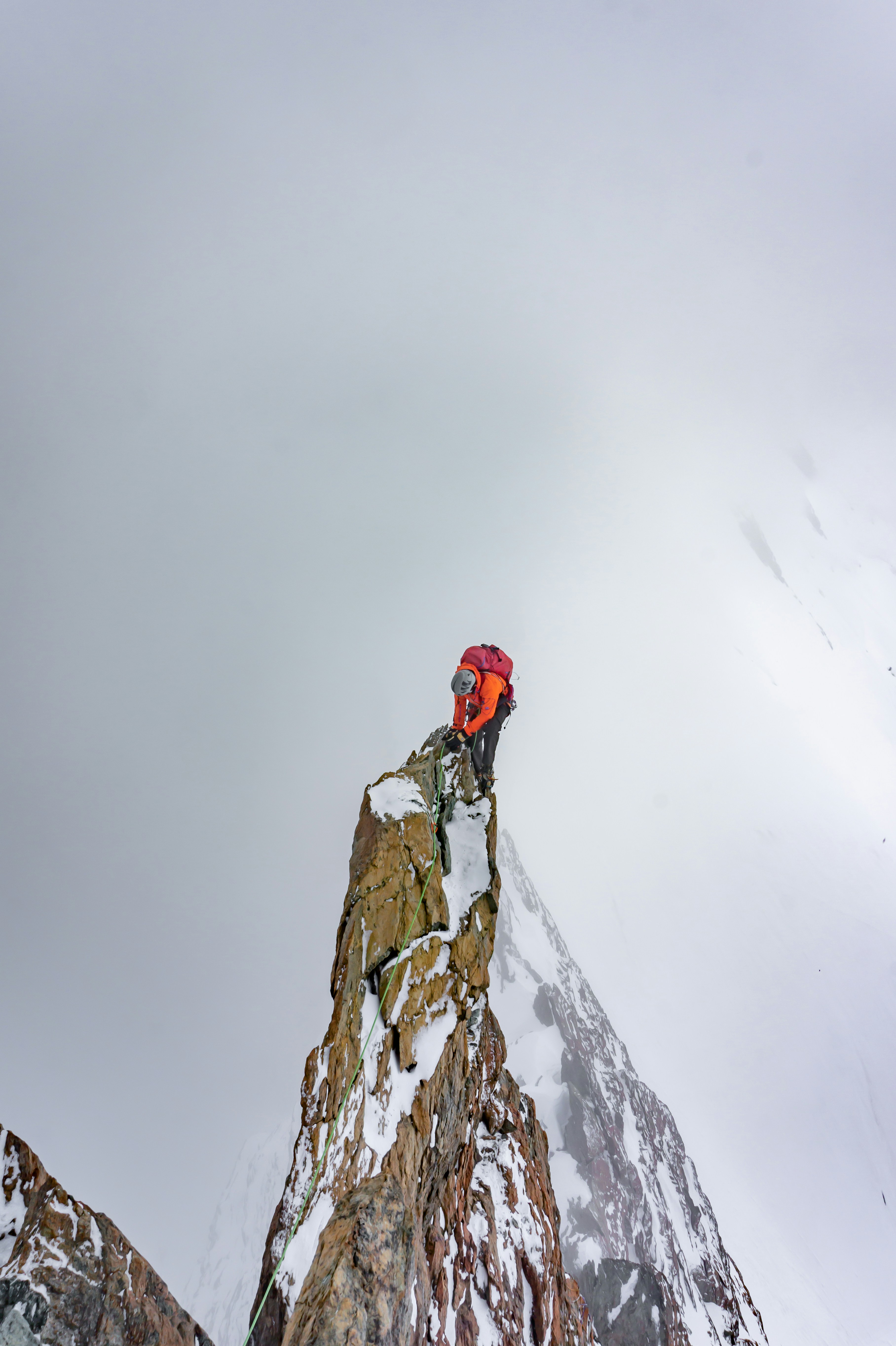 Alpine climbing at Arctic Coliving Lodge