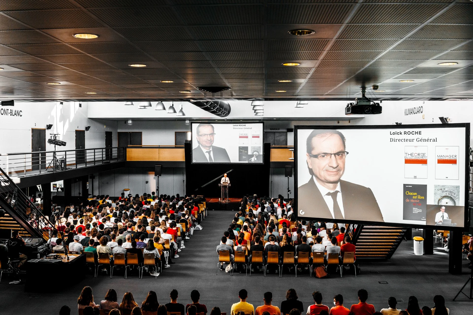 futuristic robot with a grey background