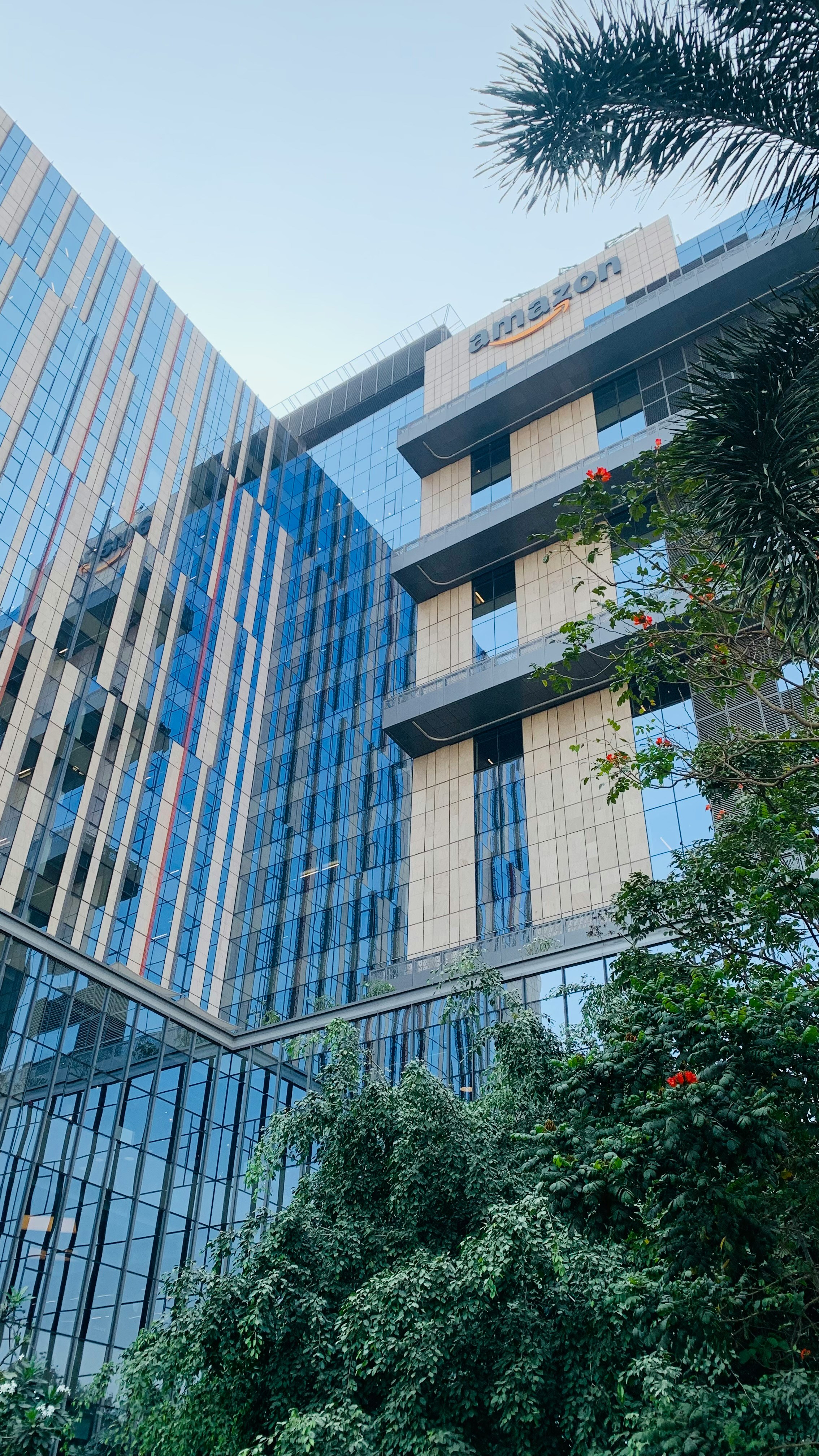 a very tall building with a lot of windows