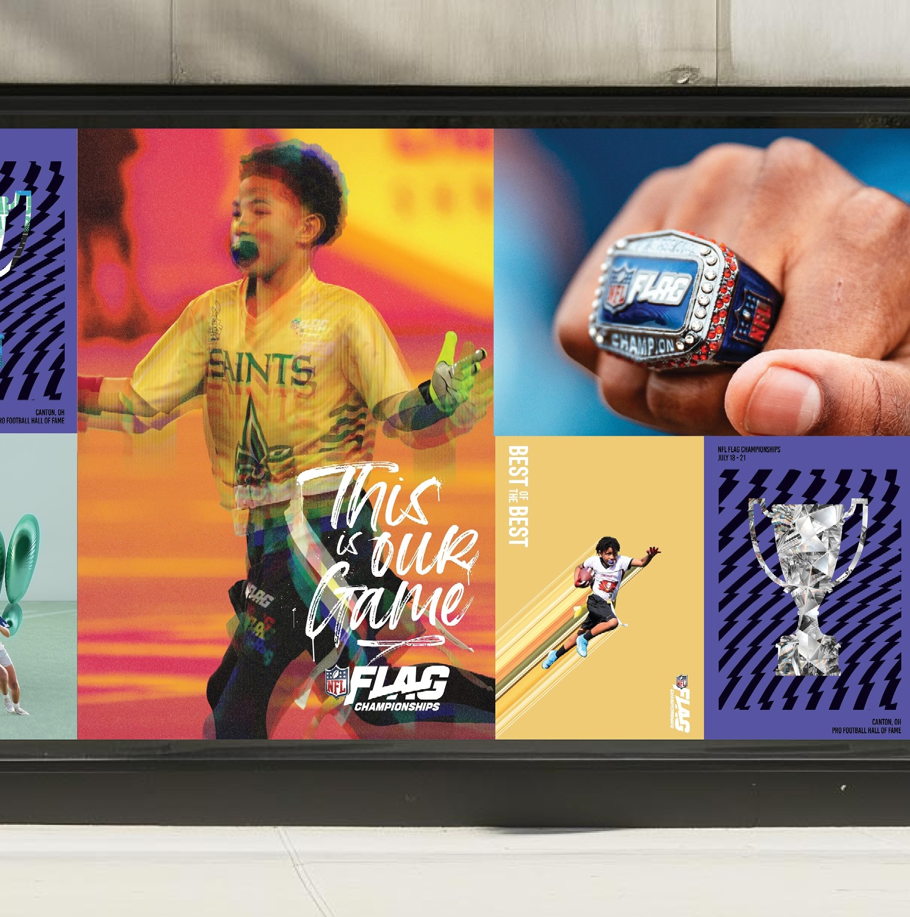 Sculptural chrome vase with a single red flower on white—minimal modern décor still life.