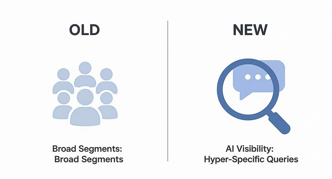 Infographic about hotel market segments