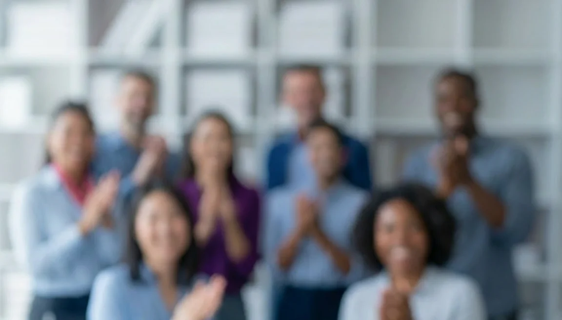 trabalhadores conexa desfocado