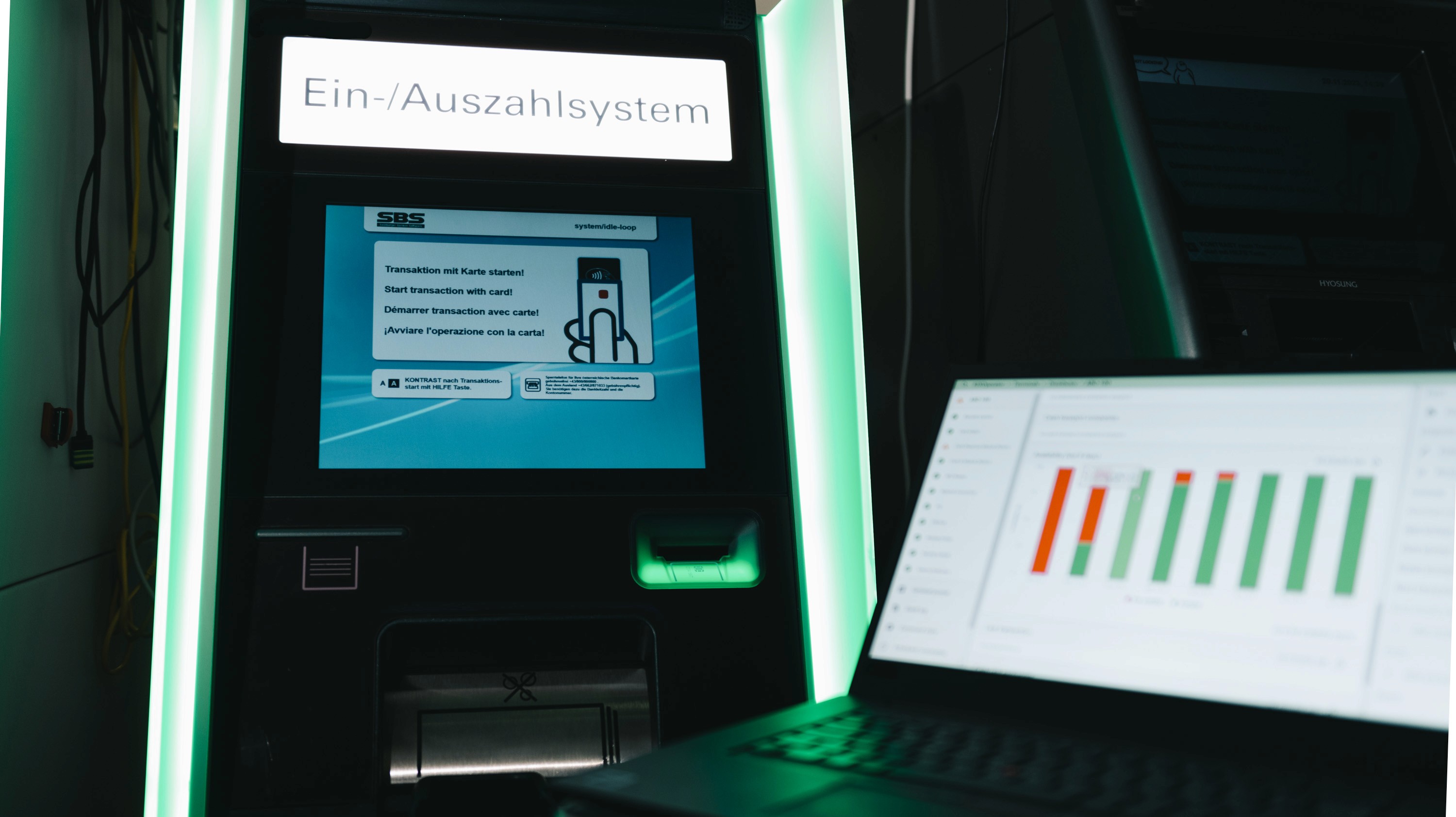 ATM accessibility screen