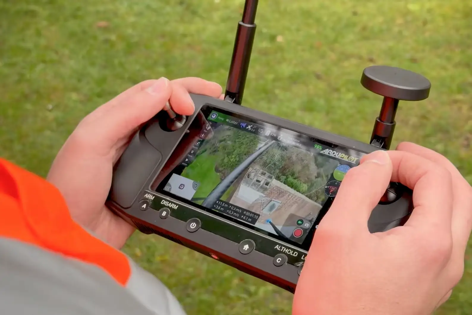 télécommande de drone