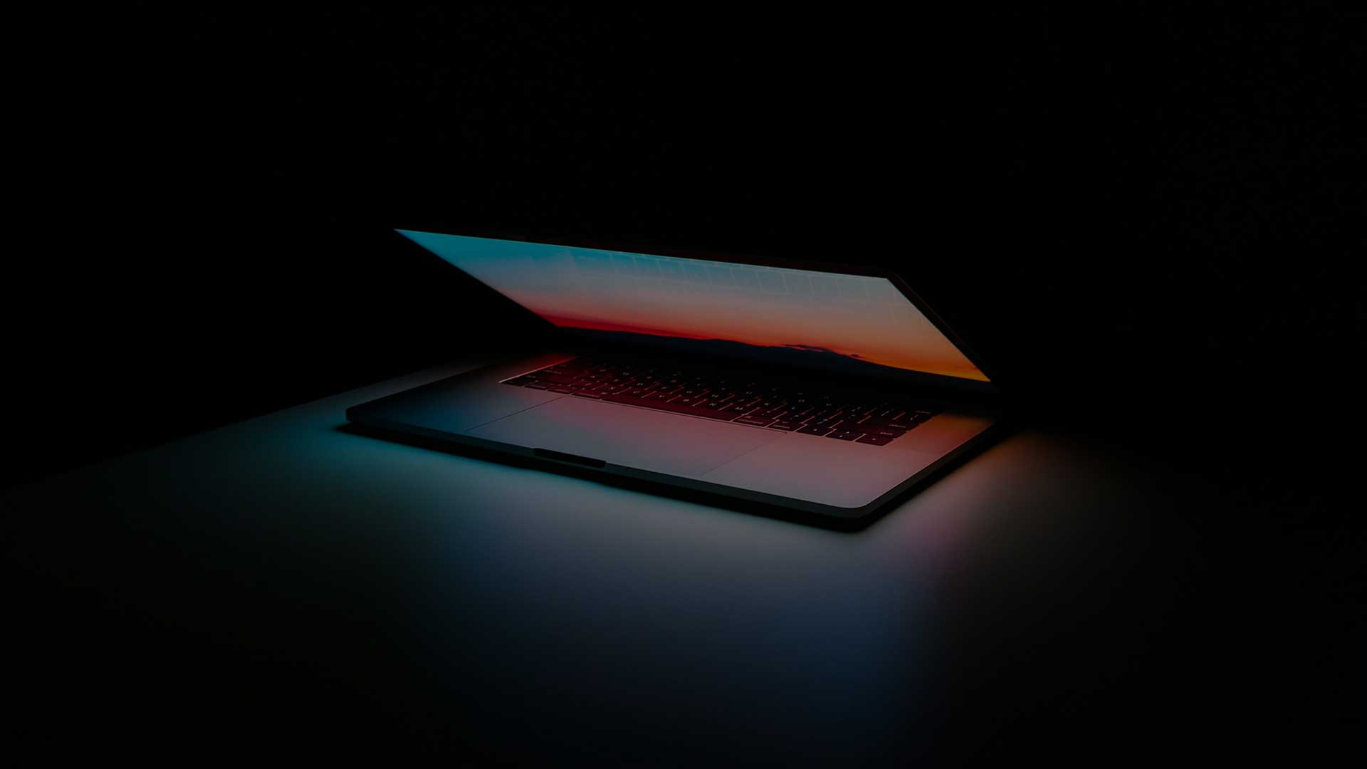 photo of a modern laptop