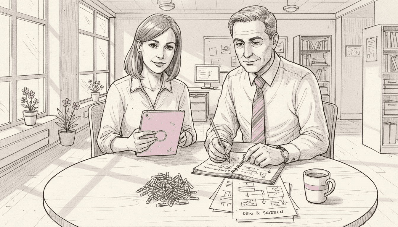 Im Team werden bestehende Wissenslücken offen angesprochen und gemeinsam analysiert.