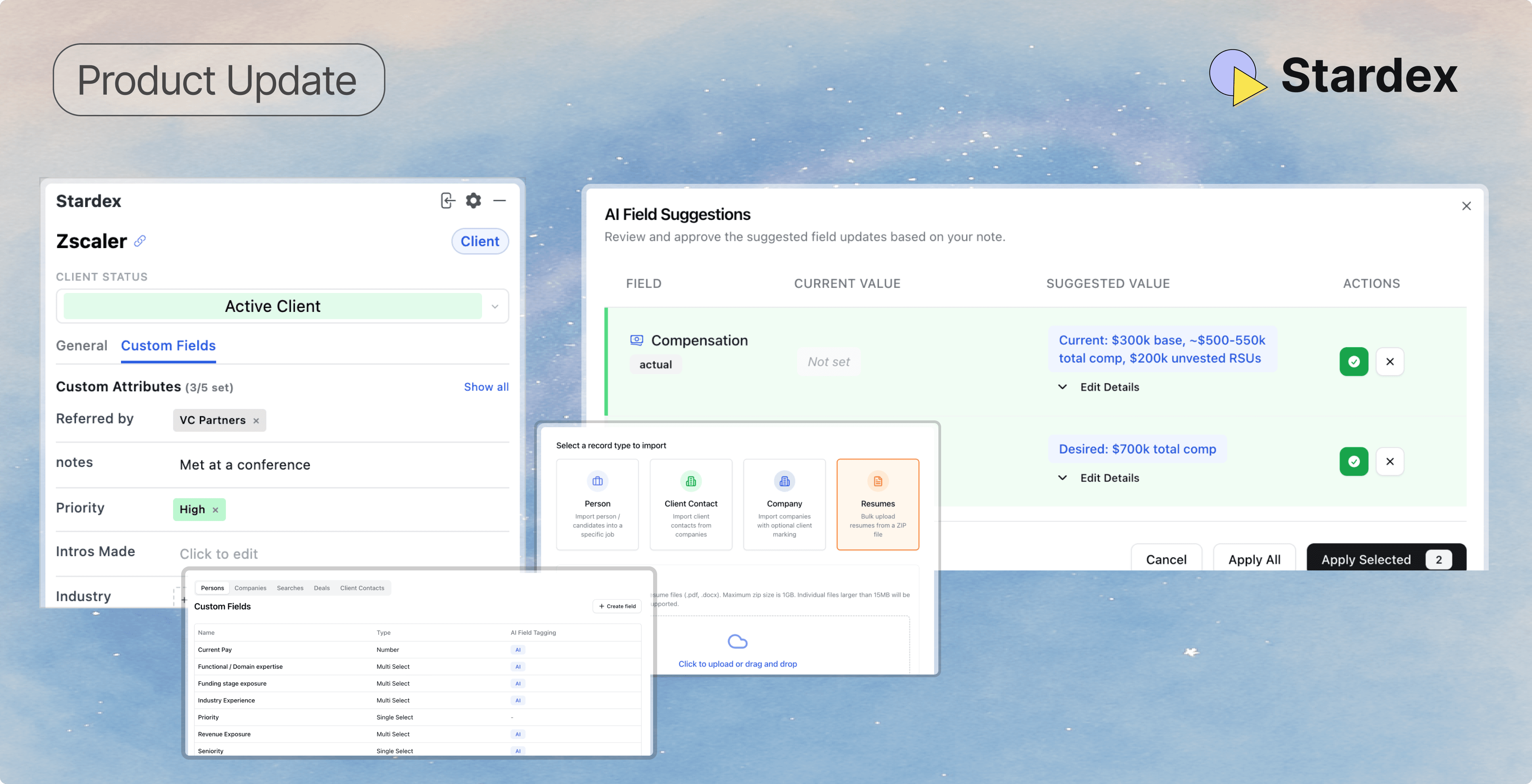 March Product Update | Stardex AI ATS CRM