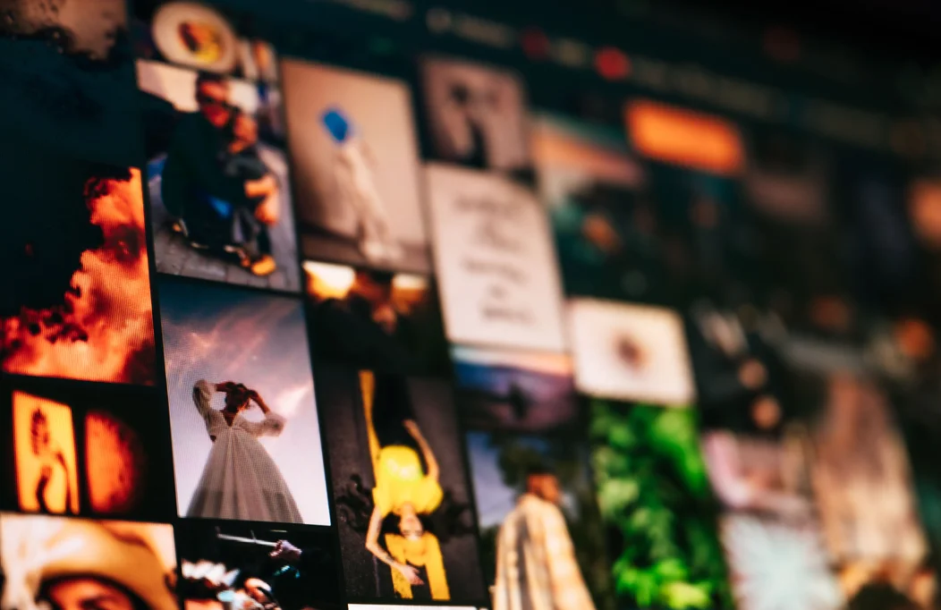 Black camera on a light surface