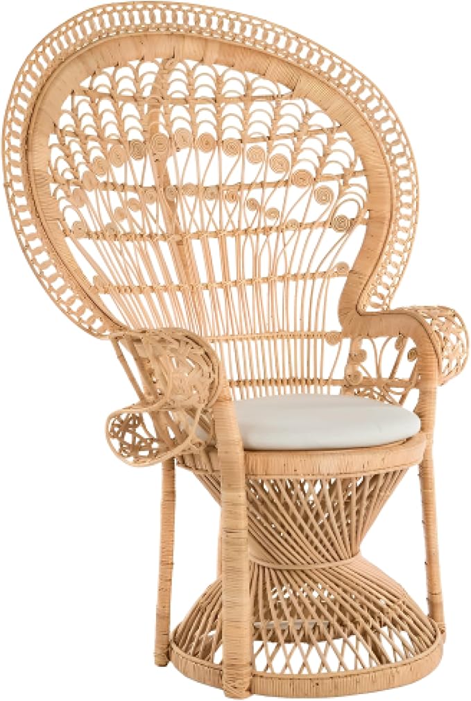 Peacock accent chair – A beautifully designed piece, perfect for adding elegance to any space.