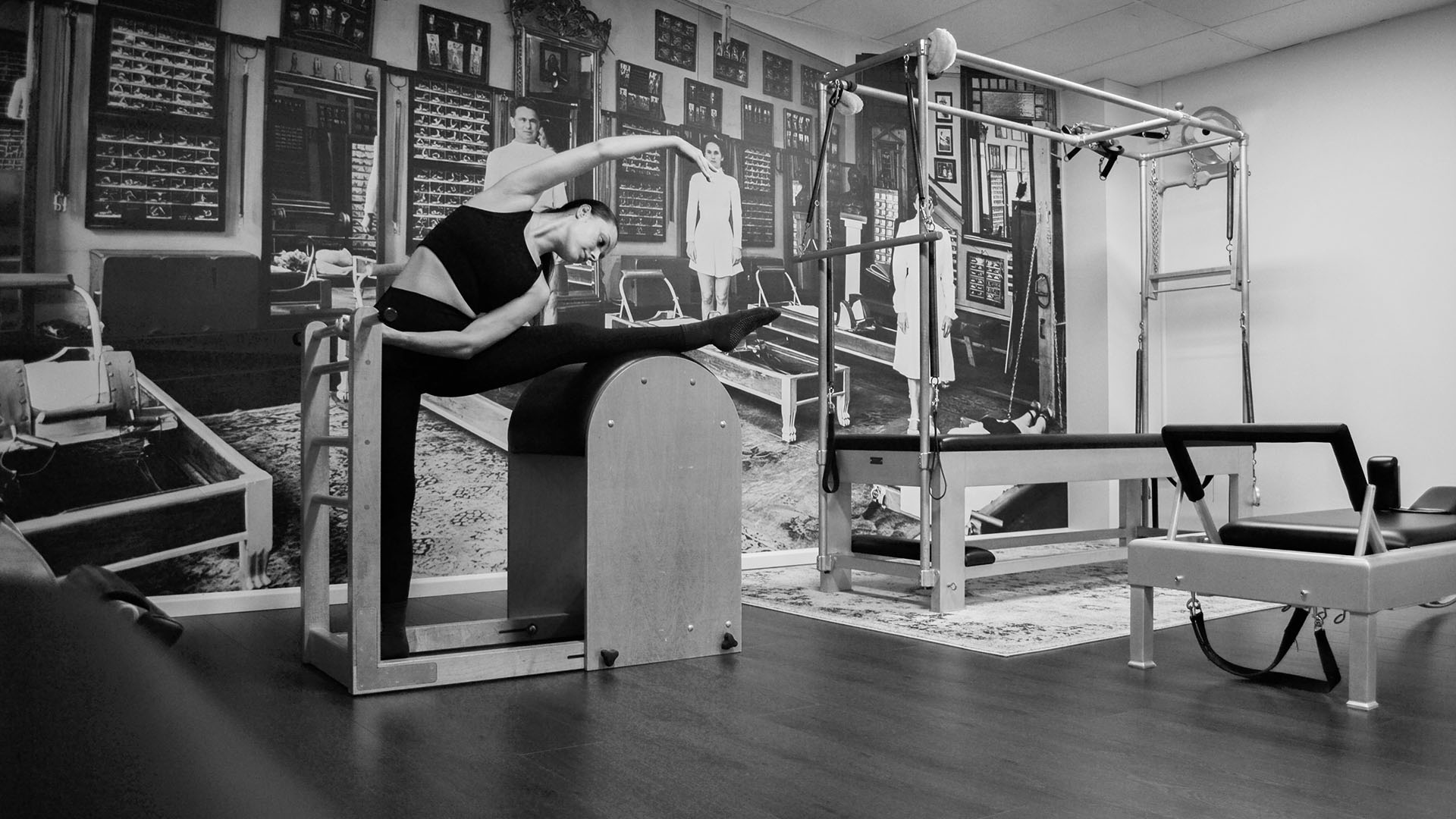 Girl doing Classical Pilates in Camden NSW