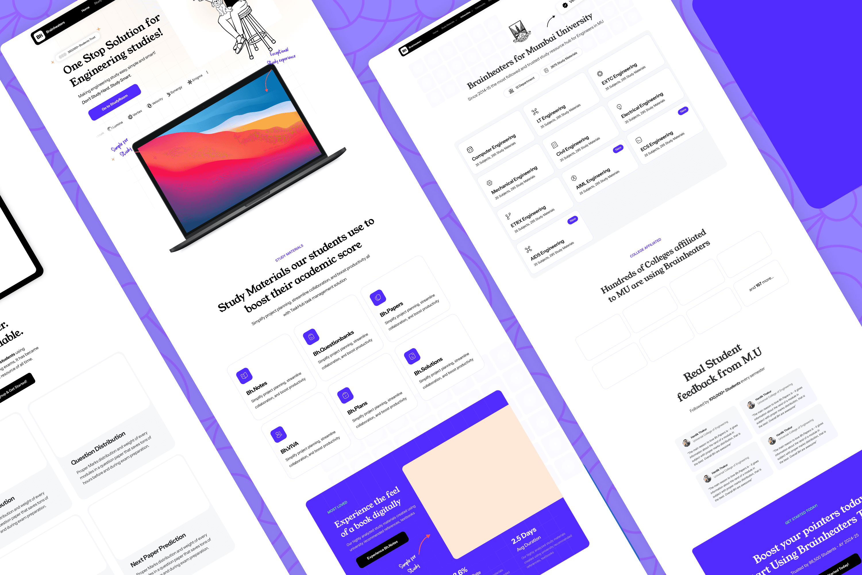 Project showcase laptop mockup