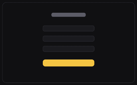 Full-Page Minimal Form