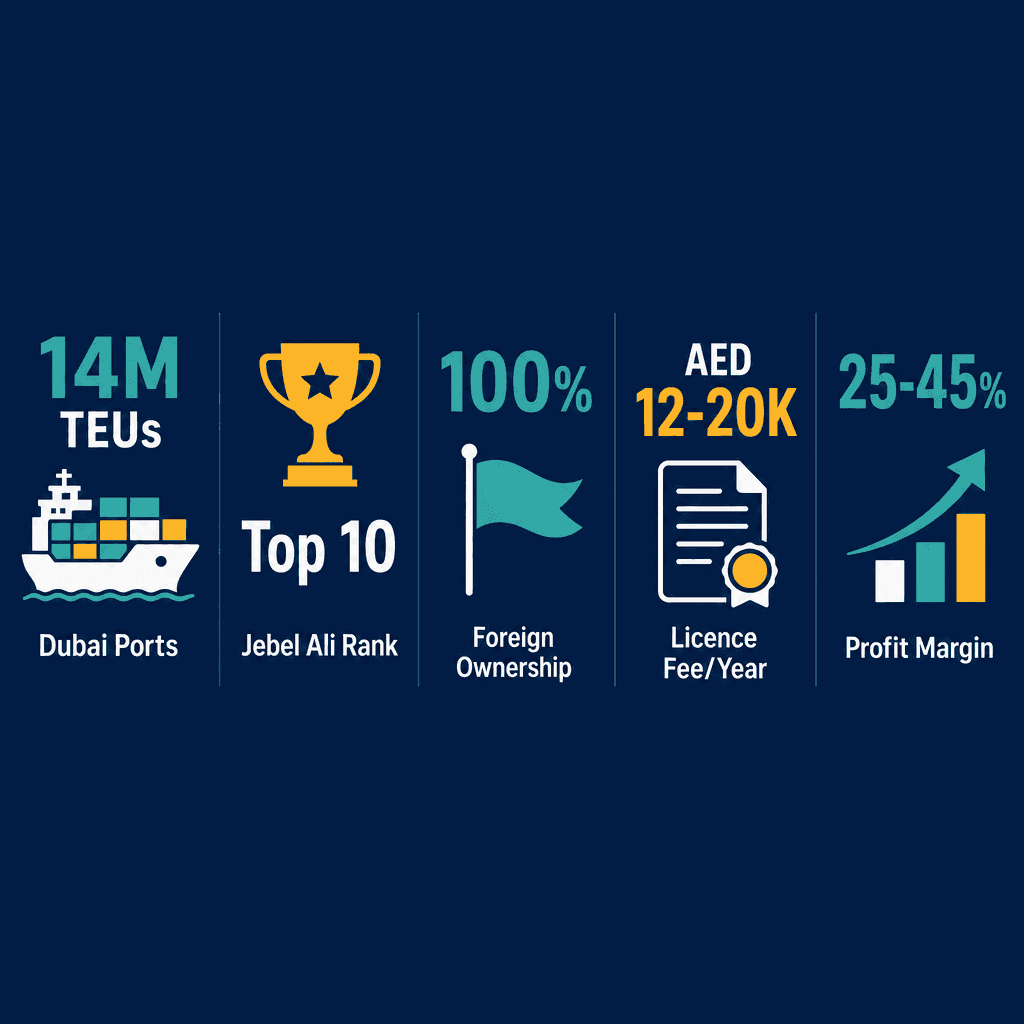 Infographic: Start a Marine services consultancy Business in Dubai