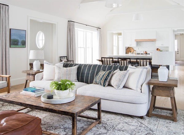 living room - sustainable furniture and decor