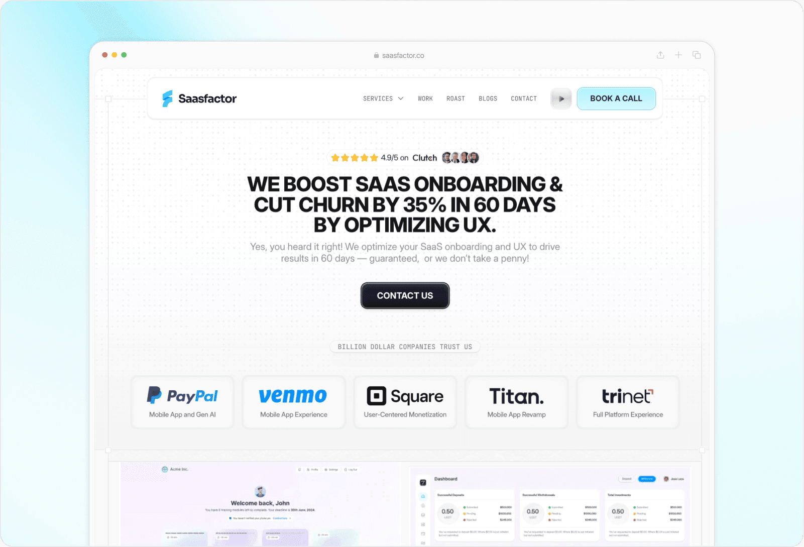 What We've Learned at Saasfactor