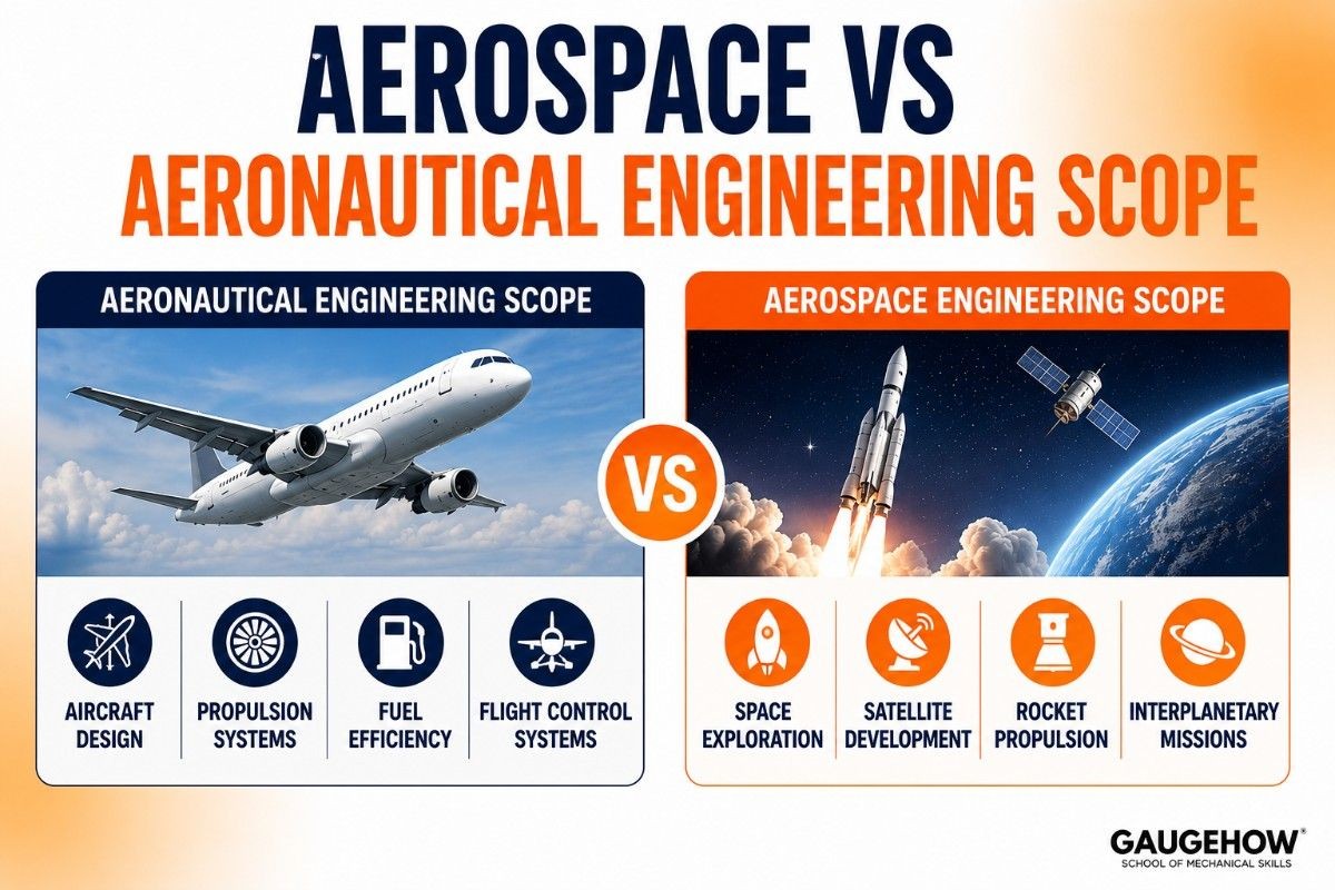 Difference Between Aeronautical and Aerospace Engineering
