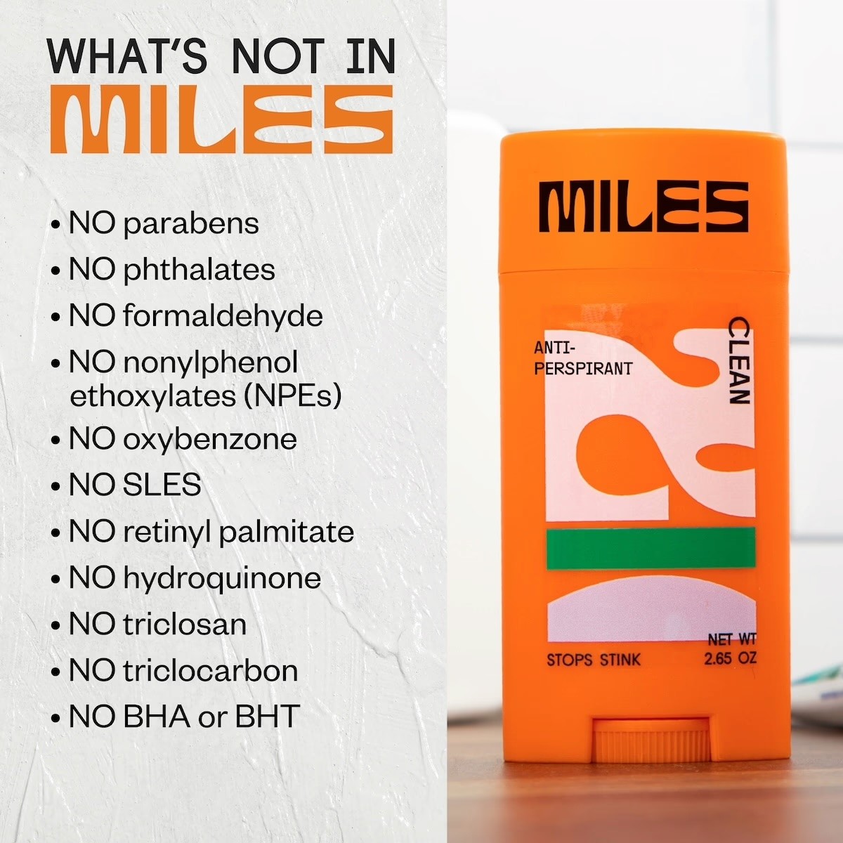 Miles Deodorant Amazon Graphics