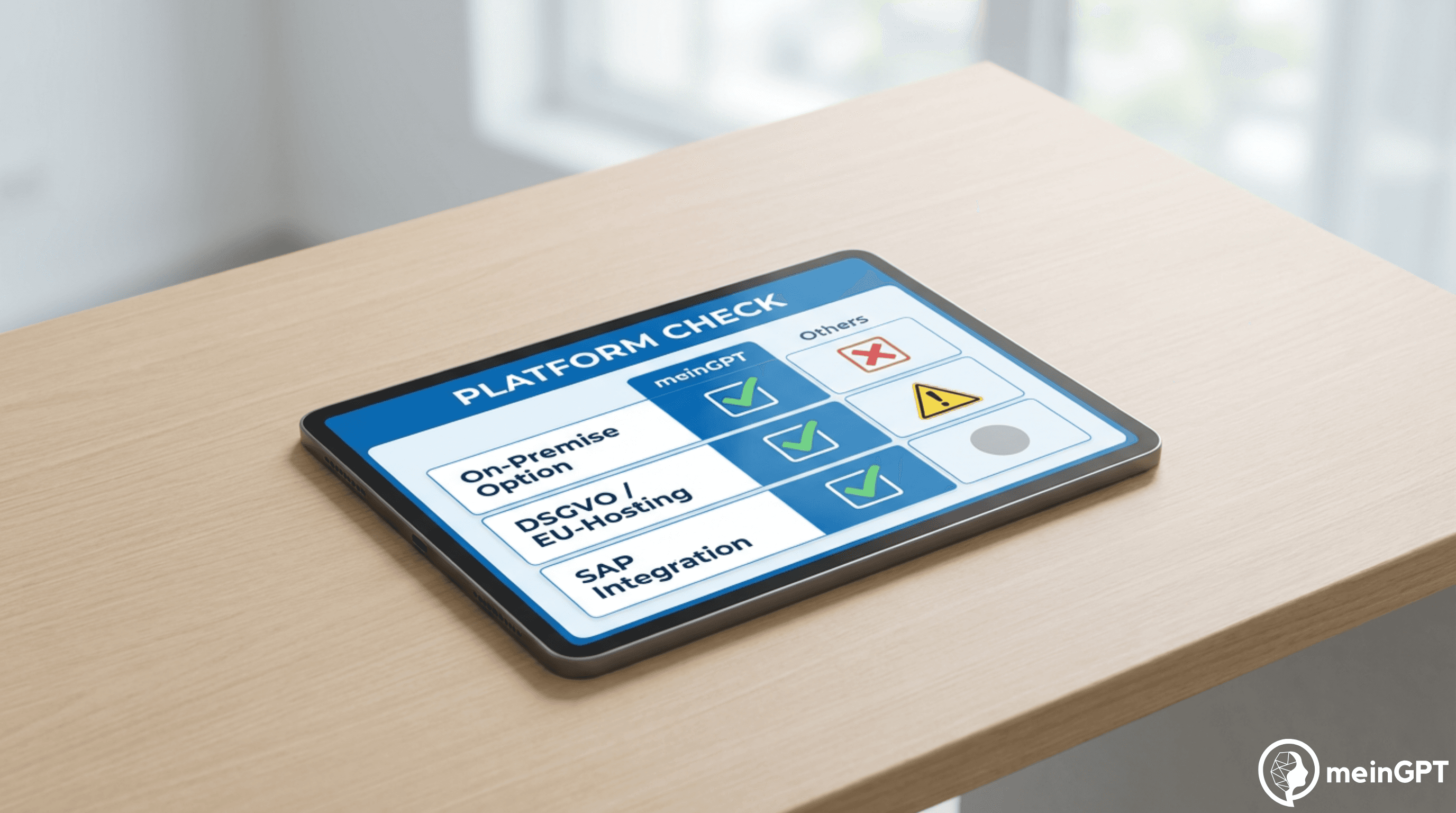 Feature-Vergleich meinGPT vs Langdock vs TextCortex