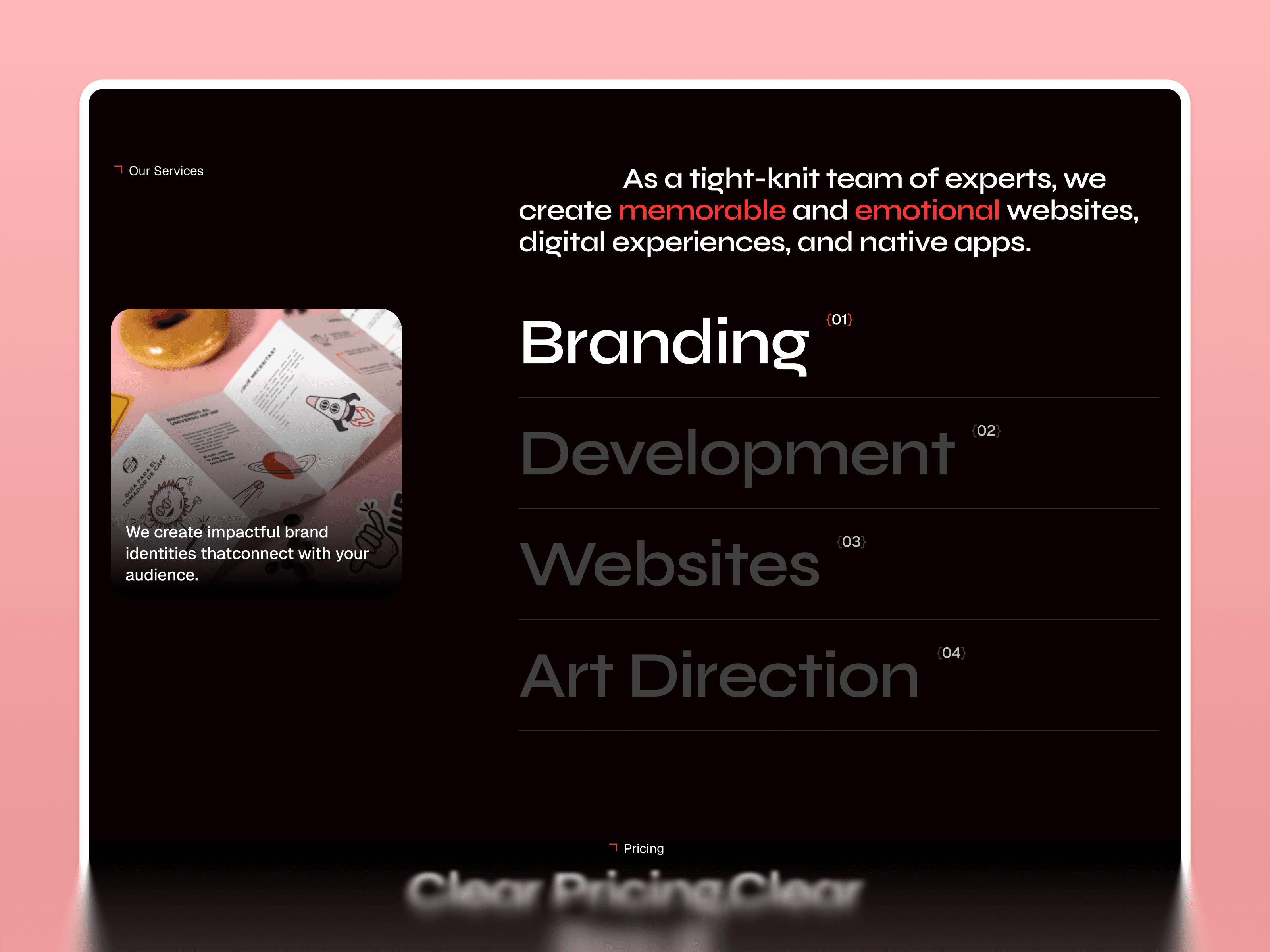 webflow marketing agency template