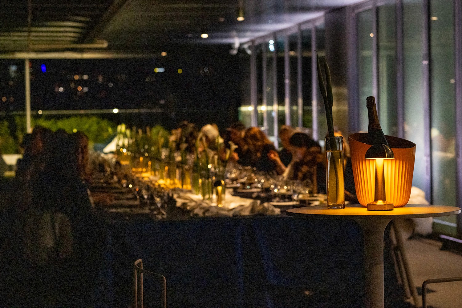 Table setting for the 'Women in Business' Event at Breakfast Creek Lifestyle Precinct