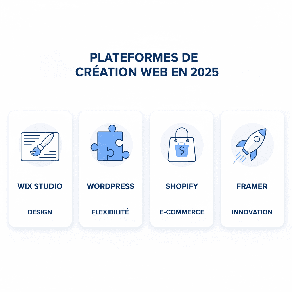 Comparison infographic of website