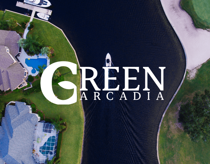 Green Arcadia logo presentation