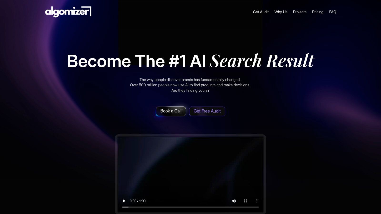 Screenshot from https://algomizer.com