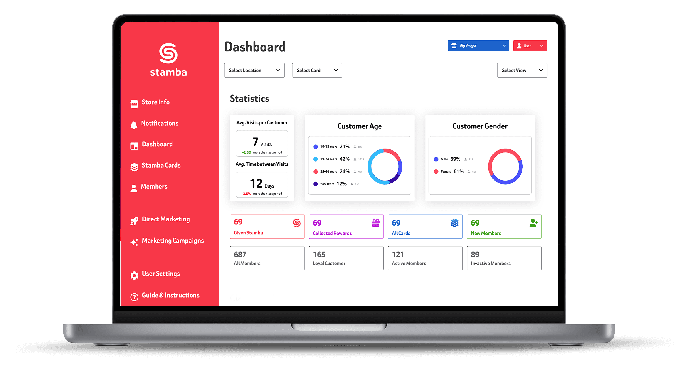 Stamba Platform - Loyalty & Marketing