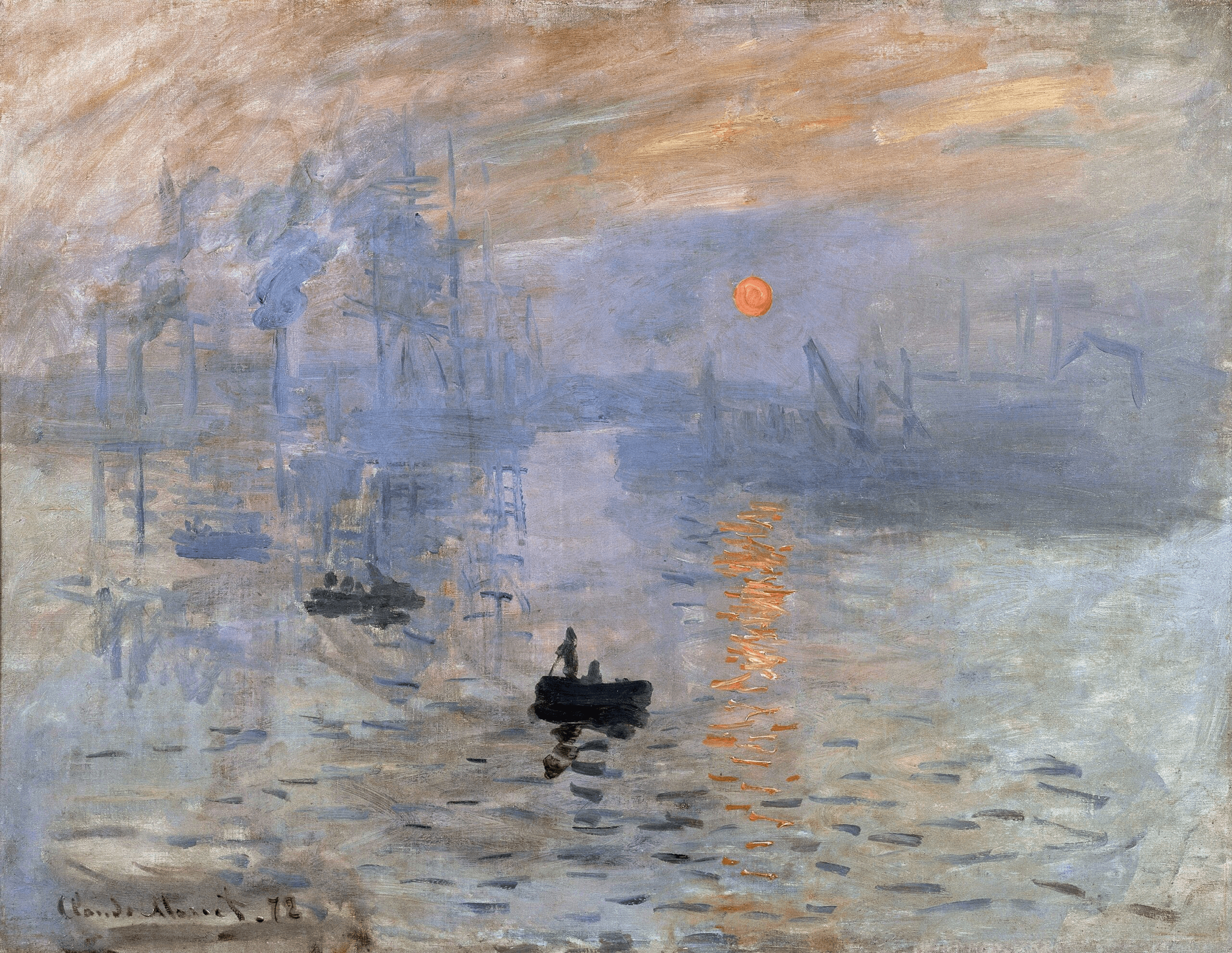 Impression, Sunrise(1872)