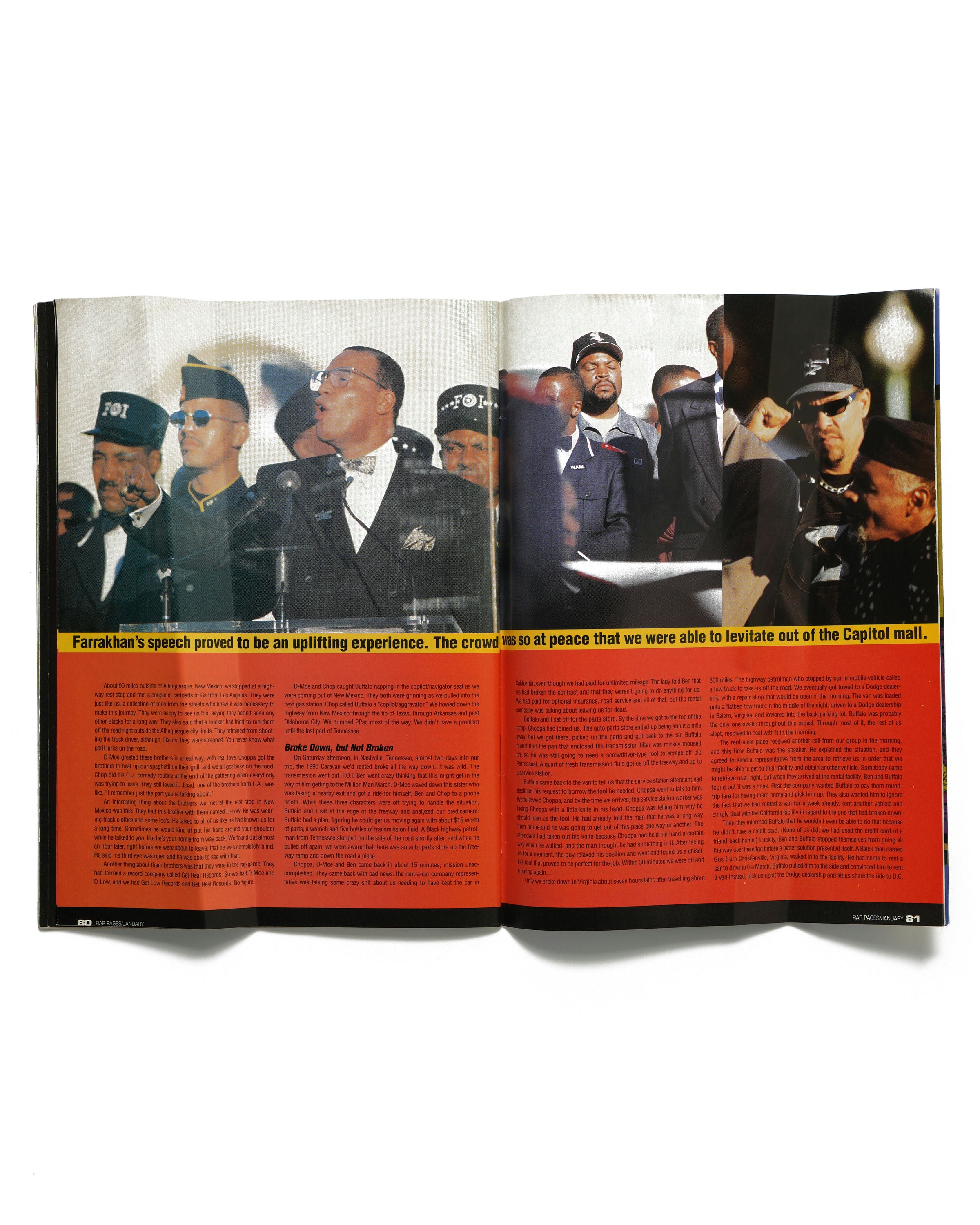 Rap Pages - January 1996 - Insert