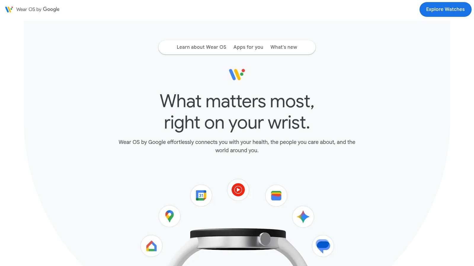 Wear OS by Google (official product site)