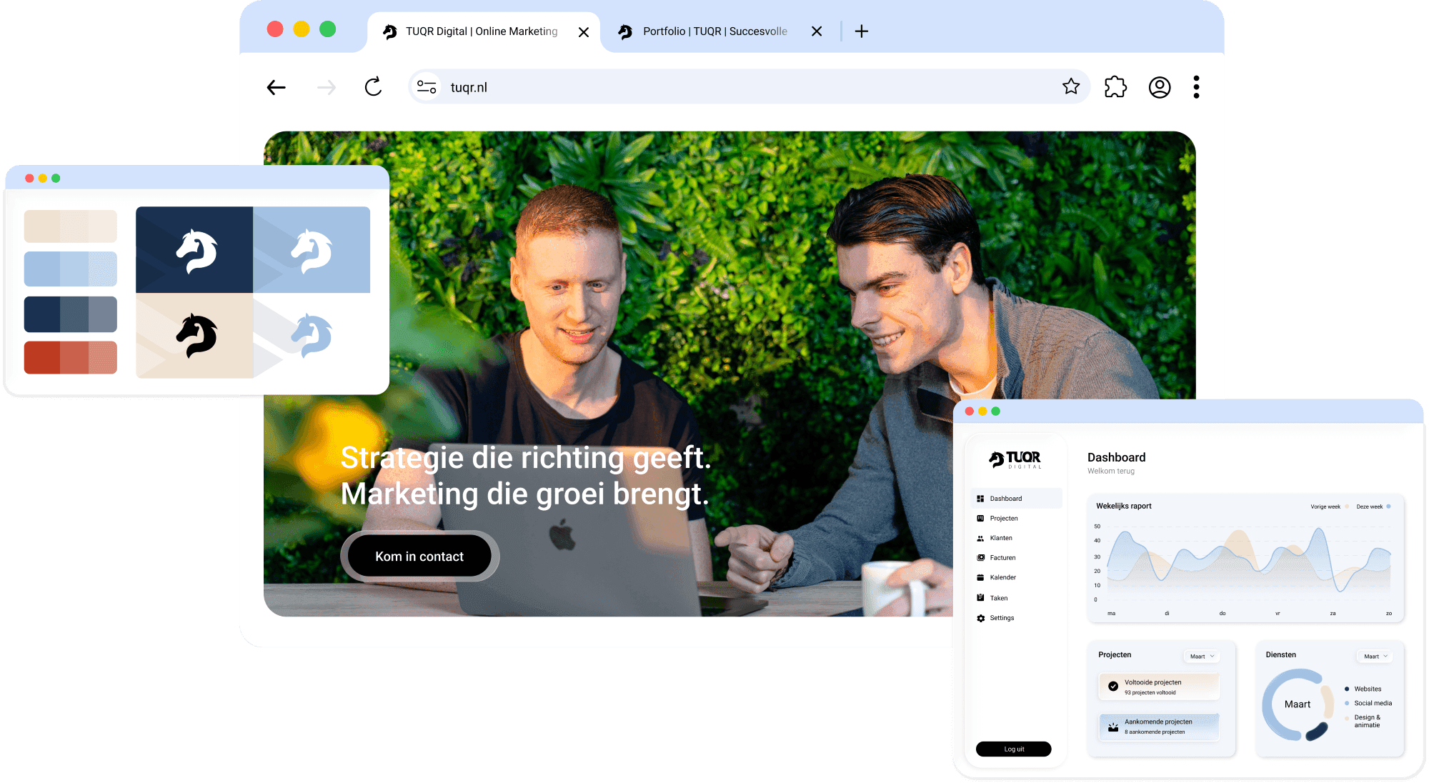An image of Dreelio's dashboard