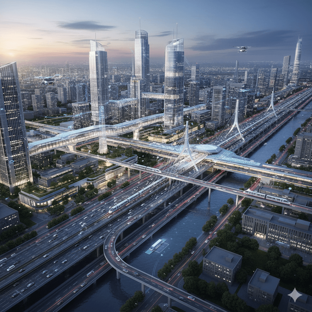 Ultra-luxury apartment interior with premium finishes in Sector 96 Noida