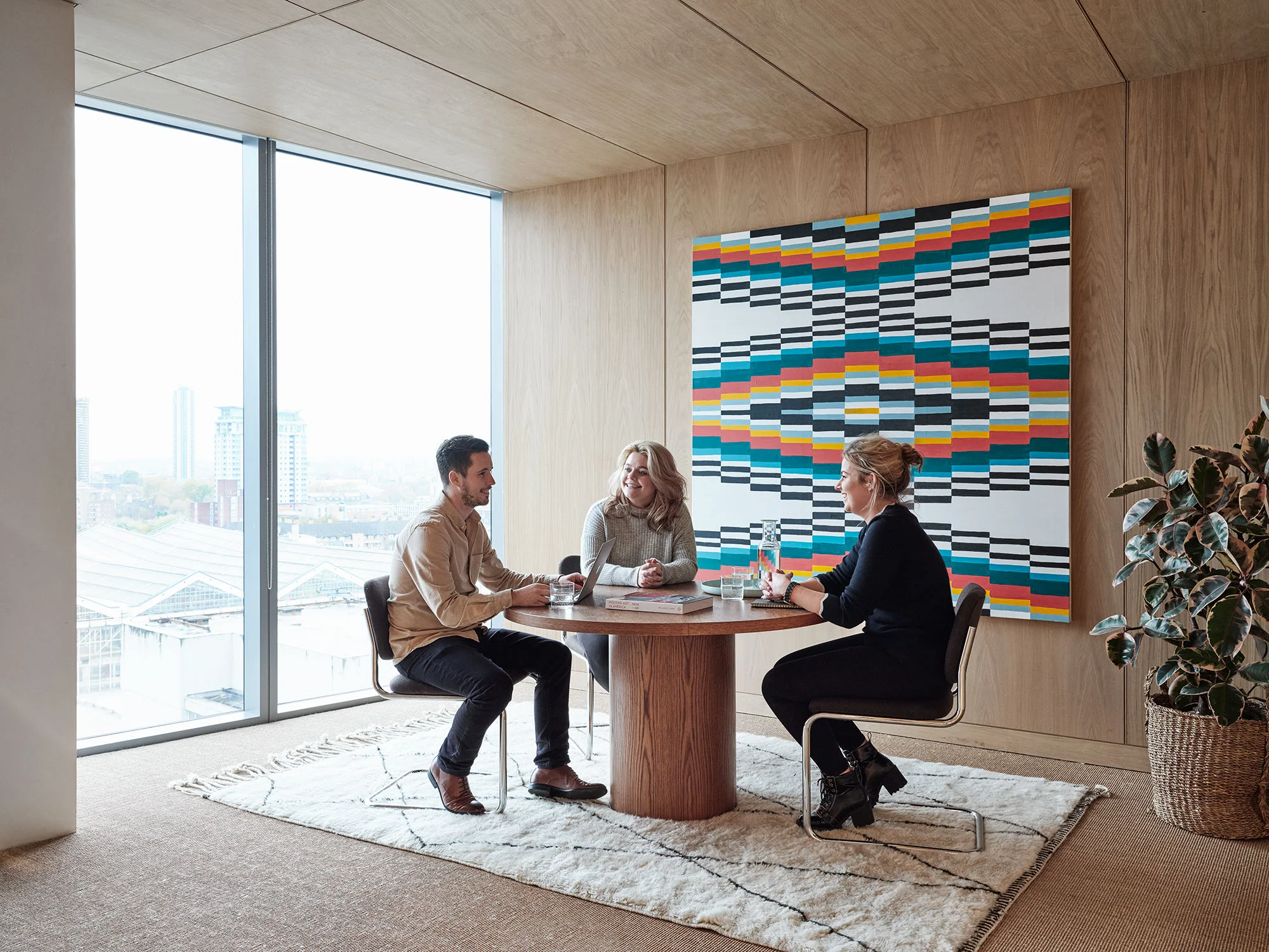 10 York Road collaborative workspace interior