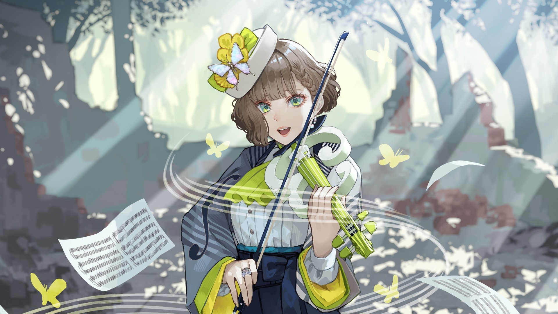 ポルタメタ第3弾アーティスト・ヴァイオリニスト「白玉響ふわり(しらたまゆらふわり)」が7/28デビュー!