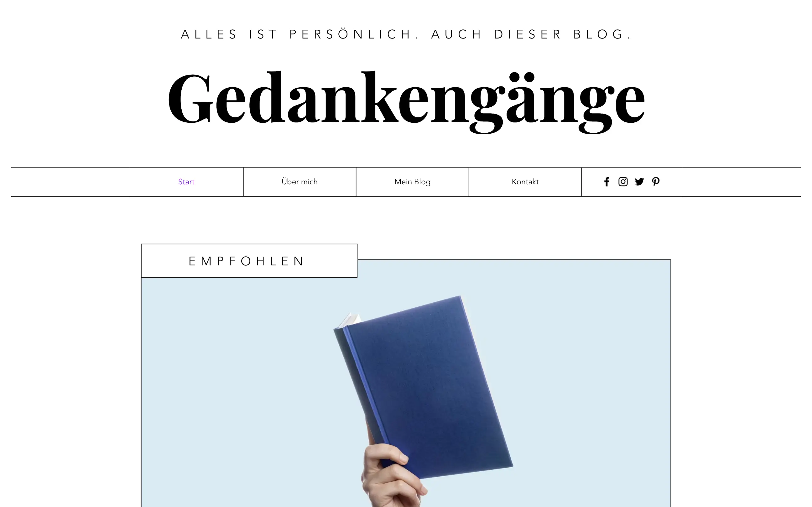 7 Stunning Blog Templates to Elevate Your Site in 2026 - Personal Blog by Wix