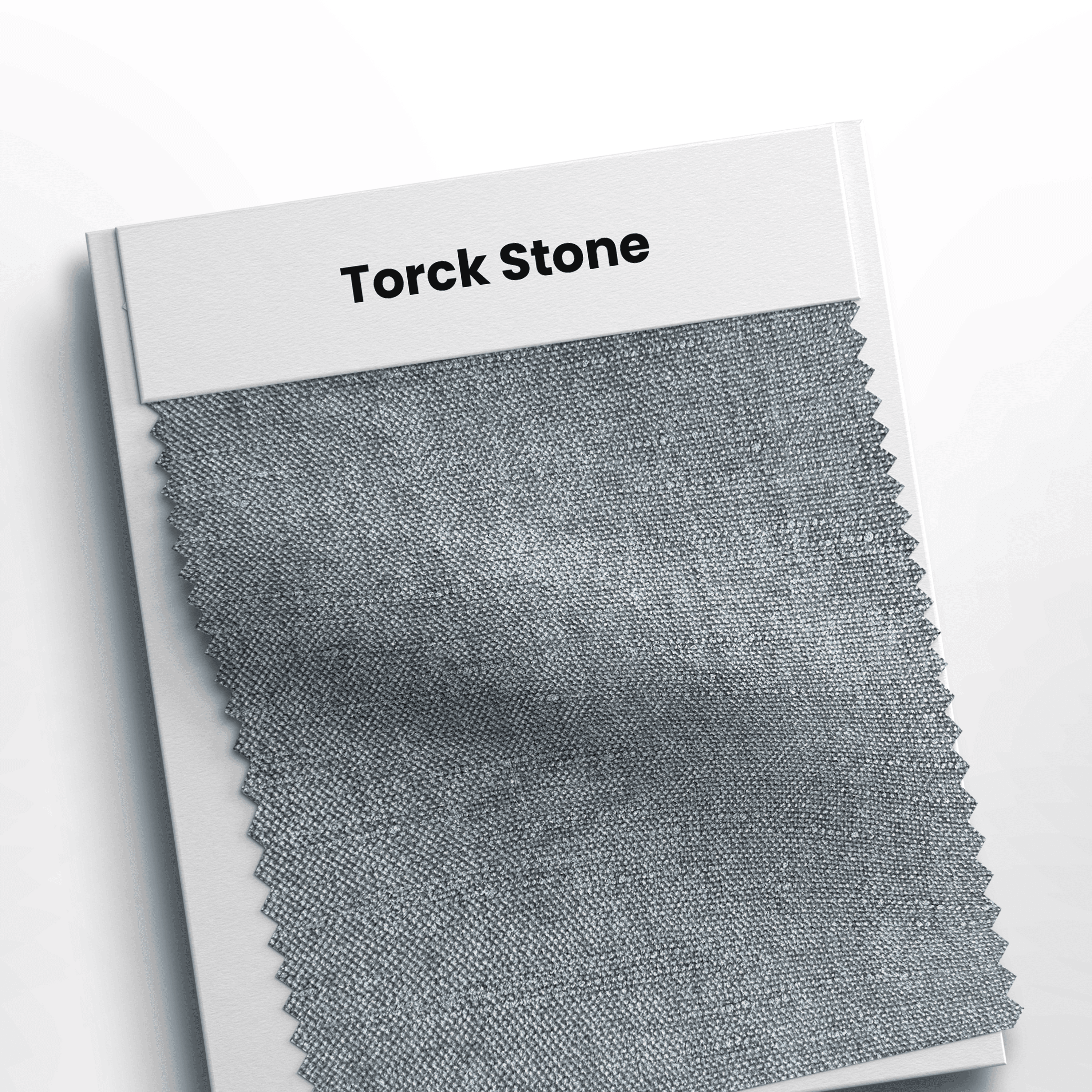 Mostruário de tecido Torck Stone cor 12 Cinza