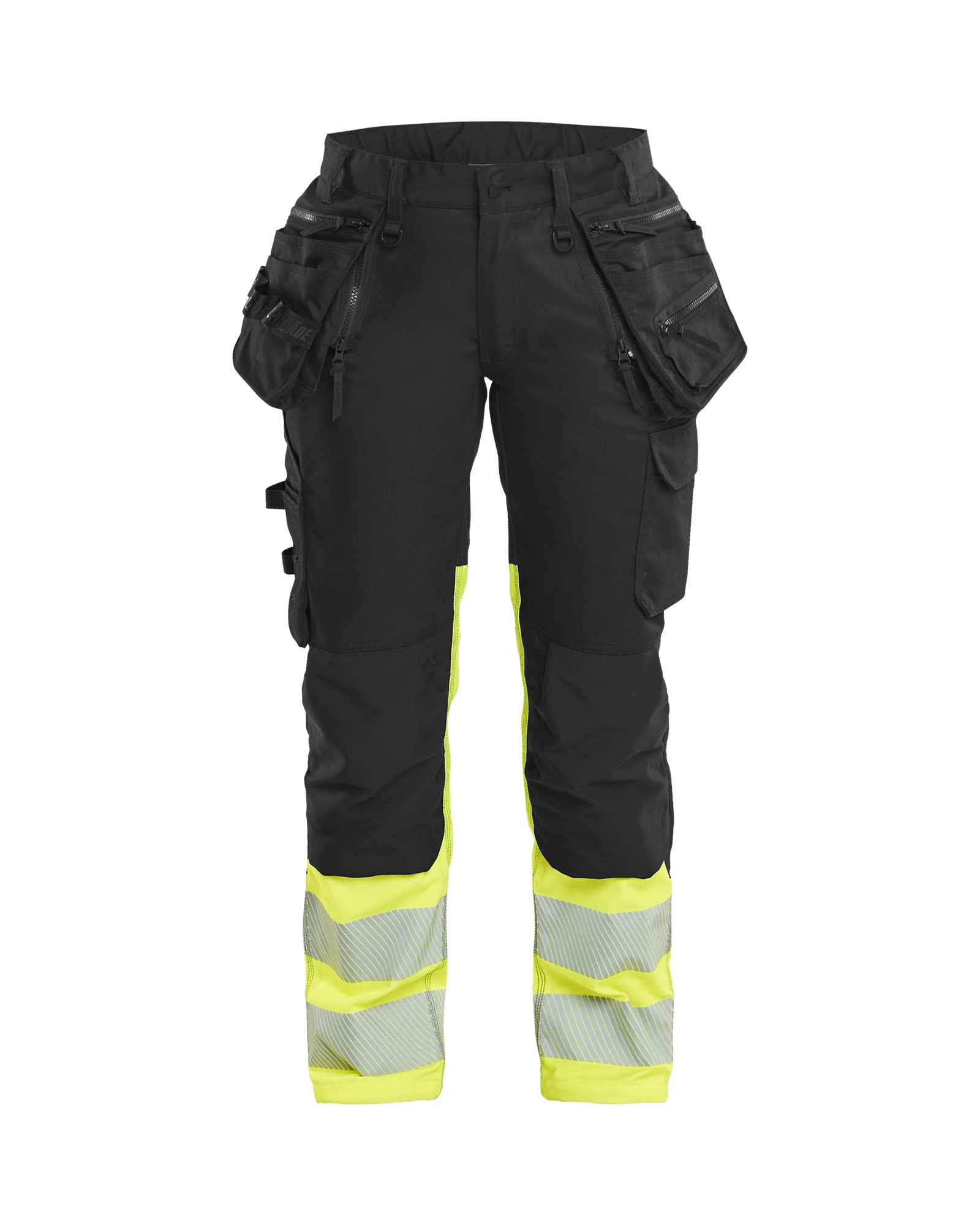 Werkbroek dames Eeklo — Blåkläder Dames High Vis Werkbroek Stretch