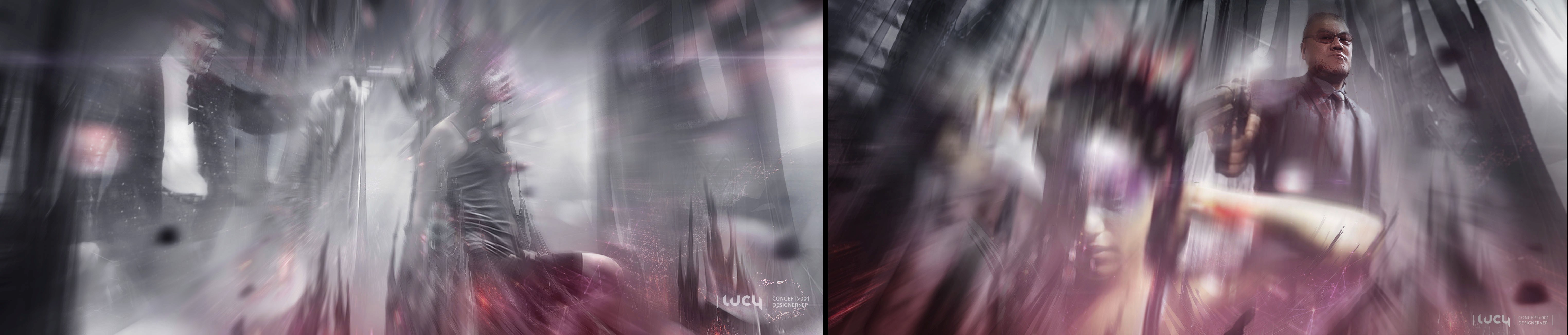 Lucy concept design – further visual exploration of the film's sci-fi elements