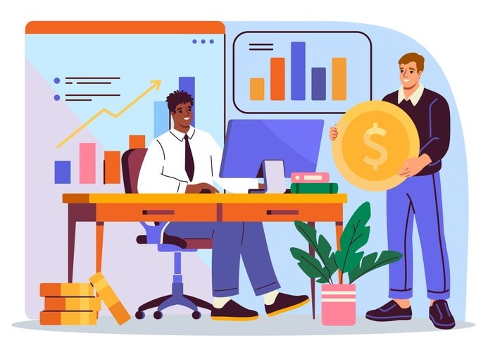 A graph illustrating the benefits of implementing staff incentive programs.