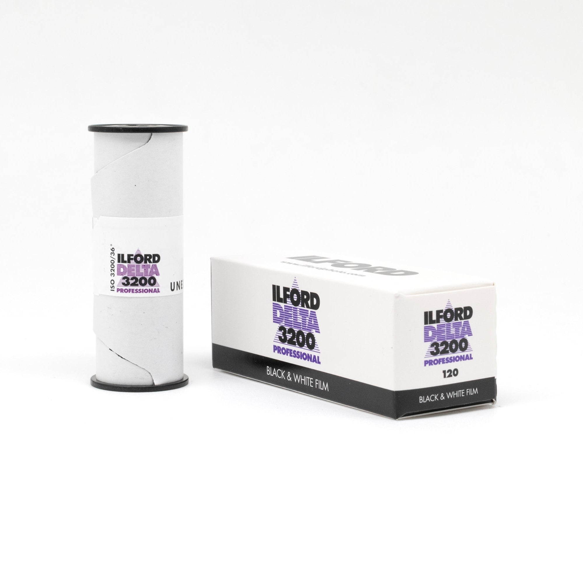 Ilford Delta 3200 black and white medium format film