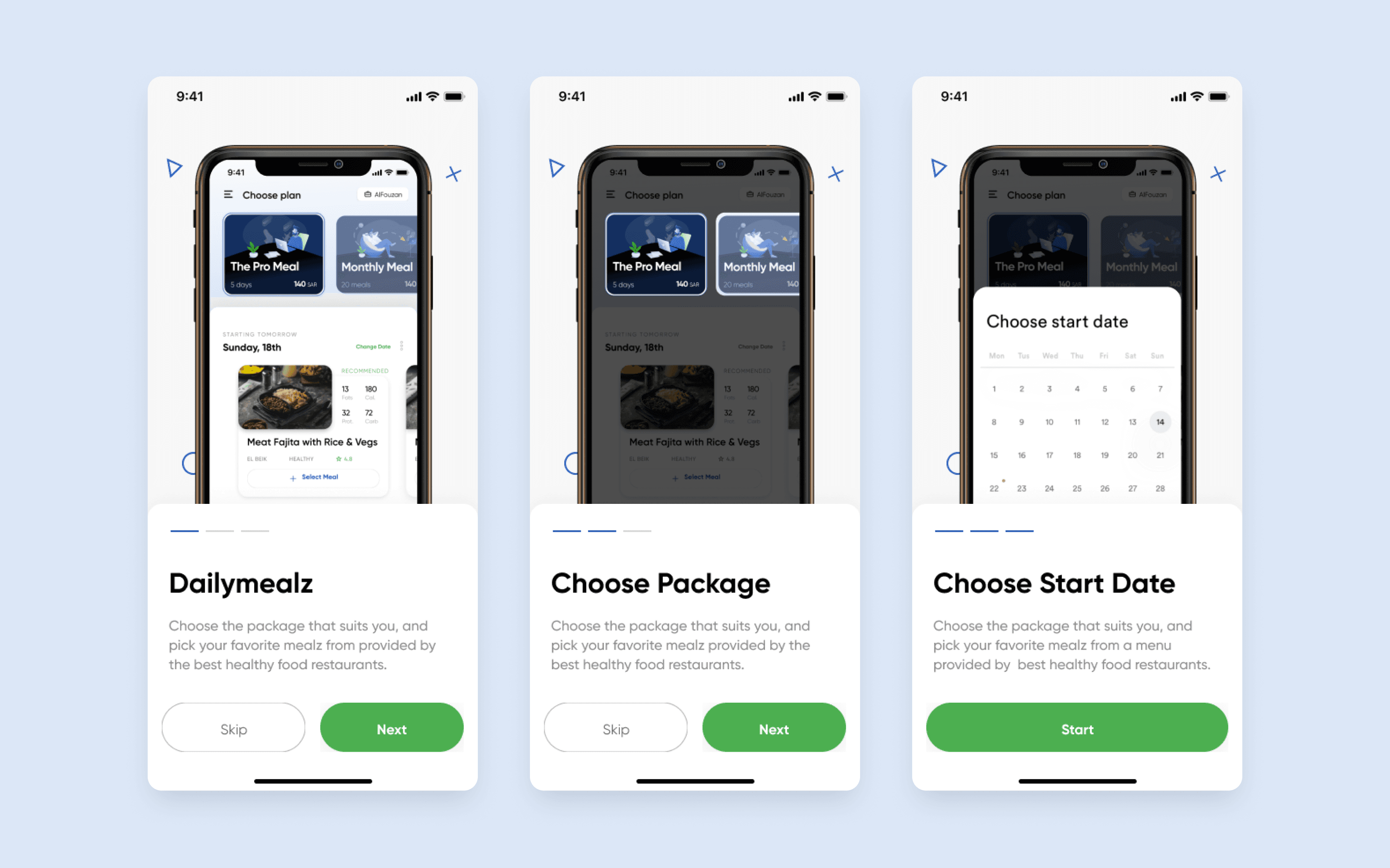 An introduction to plans, meal choice and office delivery.