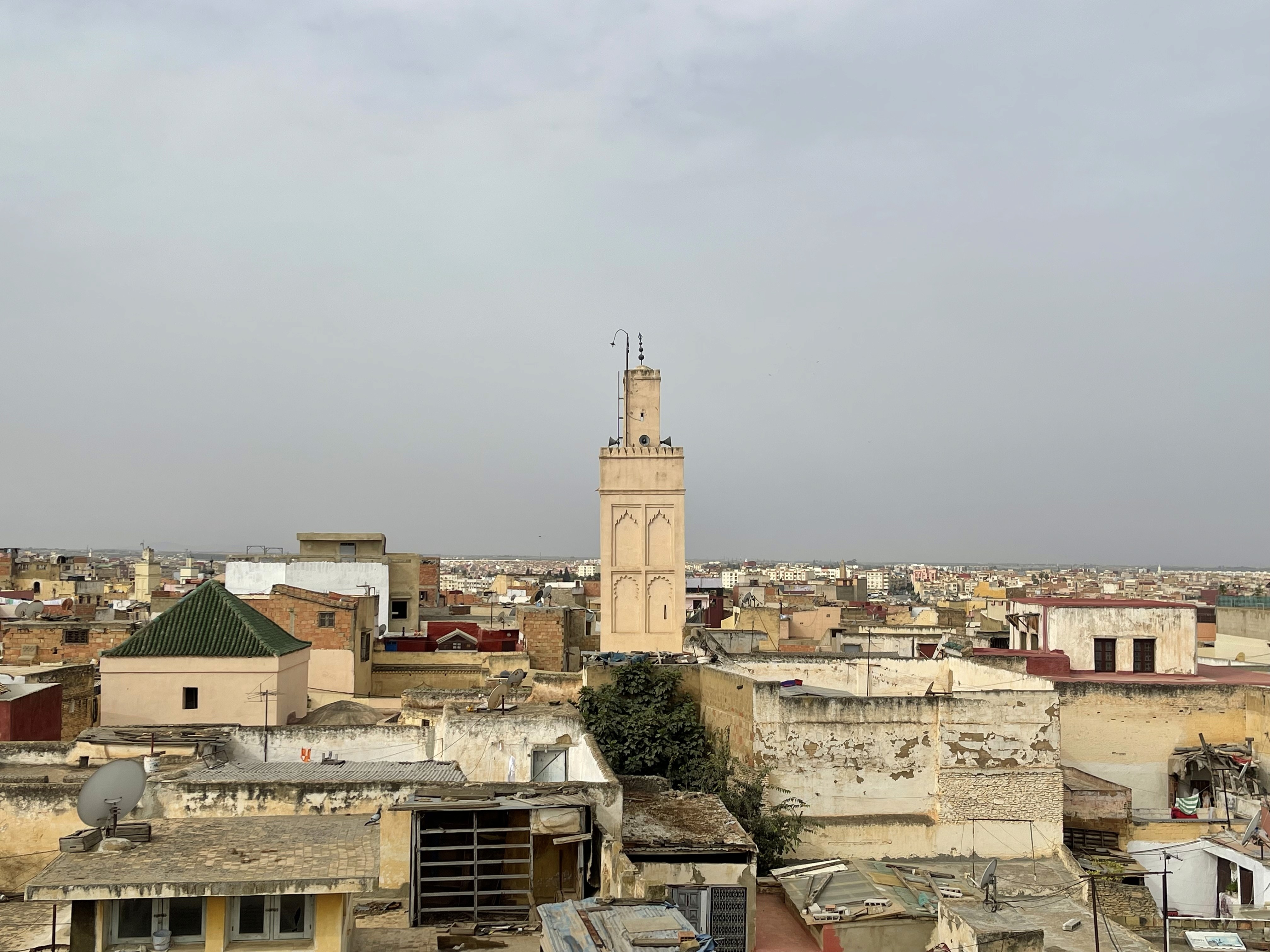 a person standing in front of a building