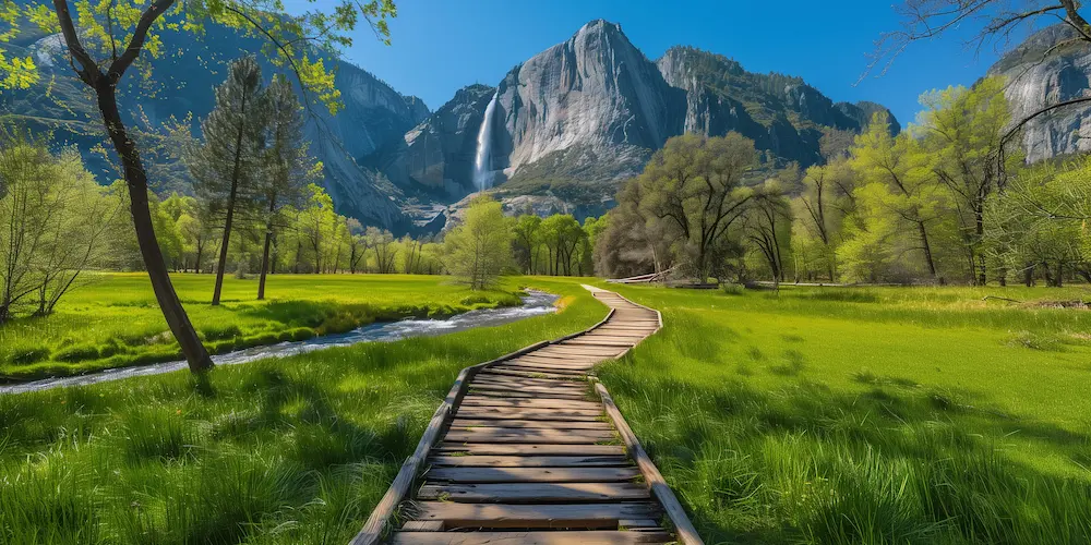 Yosemite Falls Daytime