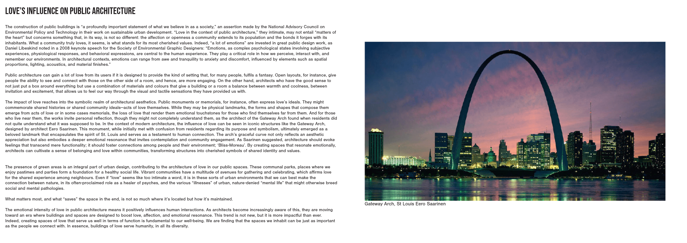 How Love Affects Architecture 2